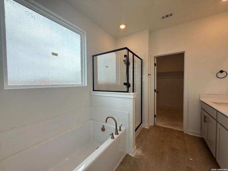 Furnished interior view inside a new home in The Wilder, Adkins (Image 8).