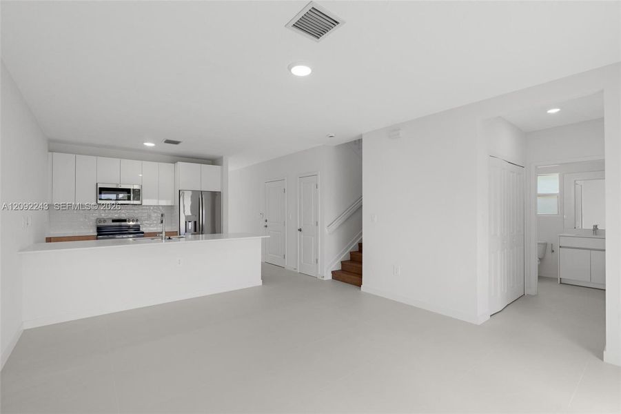 Spacious, unfurnished interior of a new home in , Miami (Image 14). Spacious, unfurnished interior of a new home in , Miami (Image 14).