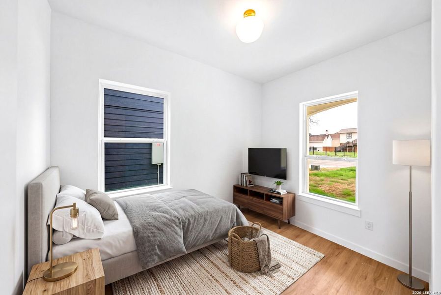 Furnished interior view inside a new home in , San Antonio (Image 13).