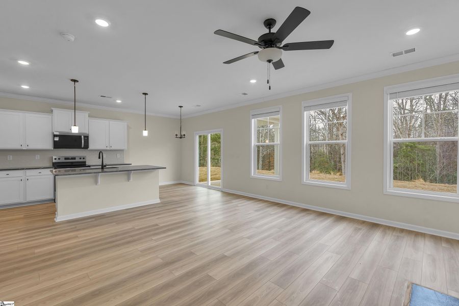 Spacious, unfurnished interior of a new home in Sedona, Greenville (Image 14).
