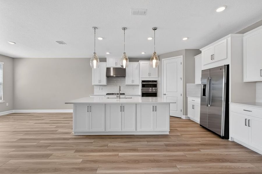 Furnished interior view inside a new home in Headwaters at Lofton Creek, Yulee (Image 8).