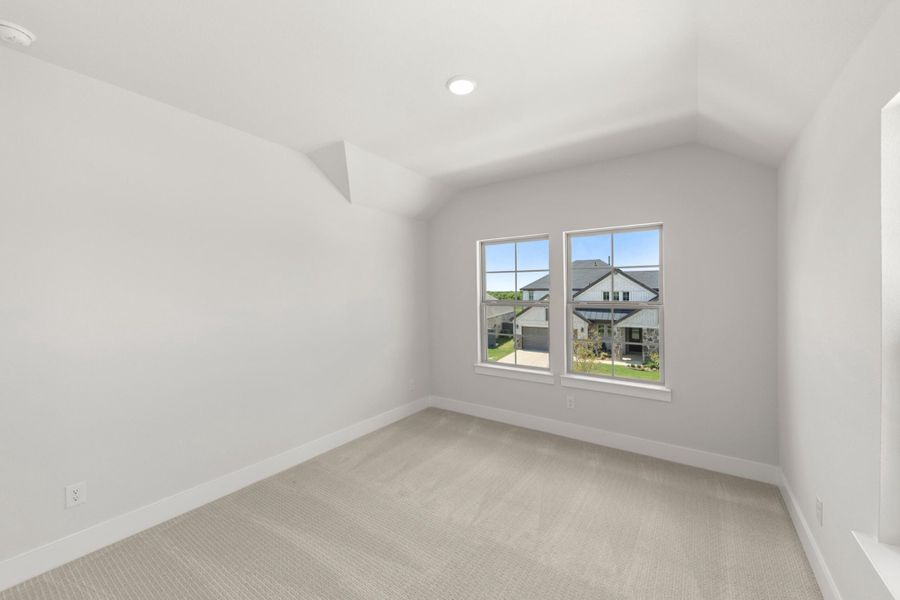 Spacious, unfurnished interior of a new home in Inspiration Collection at Union Park, Little Elm (Image 17).