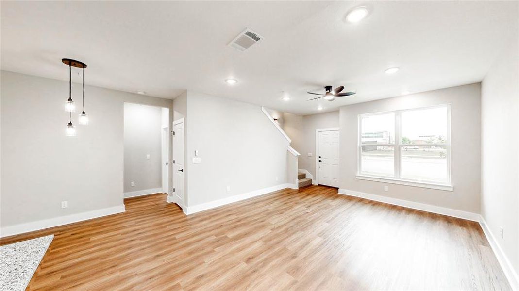 Spacious, unfurnished interior of a new home in , Denton (Image 21). Spacious, unfurnished interior of a new home in , Denton (Image 21).