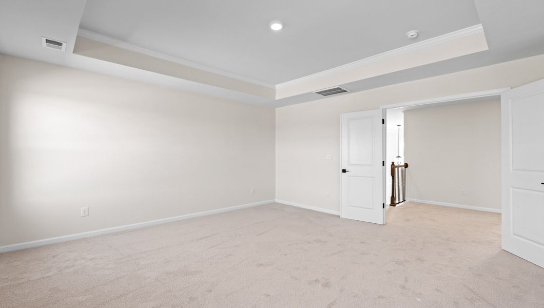 Representative unfurnished interior of a home built from the FLEETWOOD by D.R. Horton in Whitehawk Meadows, Travelers Rest (Image 22).