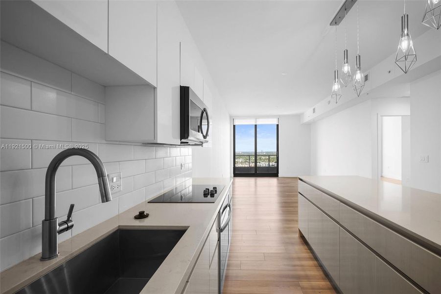 Furnished interior view inside a new home in , Hallandale Beach (Image 8). Furnished interior view inside a new home in , Hallandale Beach (Image 8).