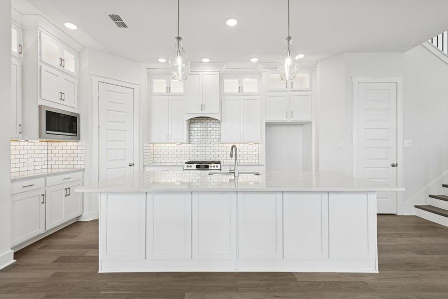 Furnished interior view inside a new home in , Katy (Image 11).