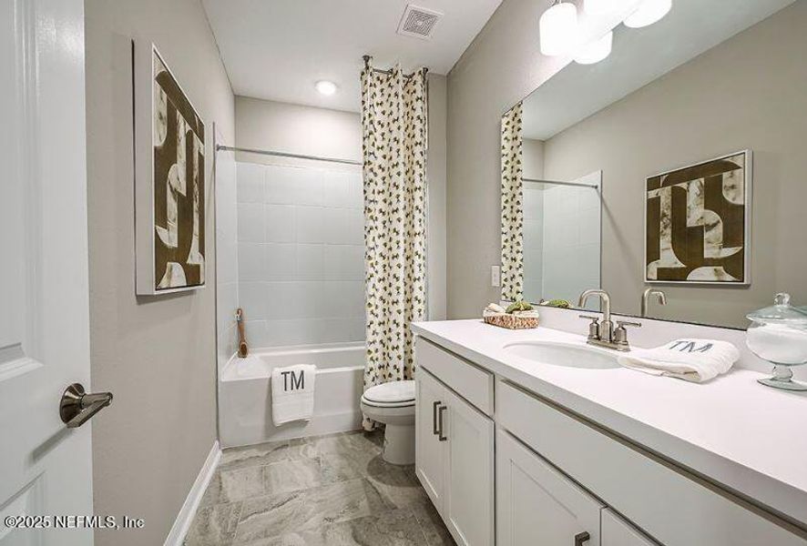 Furnished interior view inside a new home in , St. Augustine (Image 20).