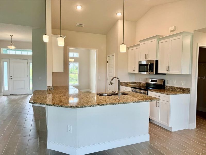 Furnished interior view inside a new home in South Gulf Cove, Port Charlotte (Image 5).