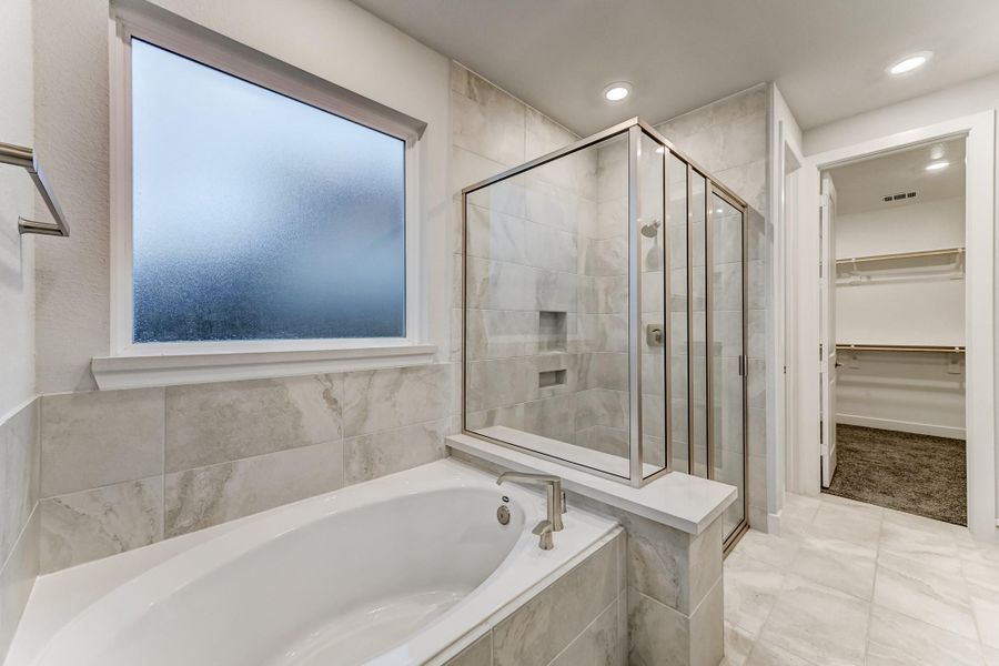 Furnished interior view inside a new home in , Cypress (Image 16).