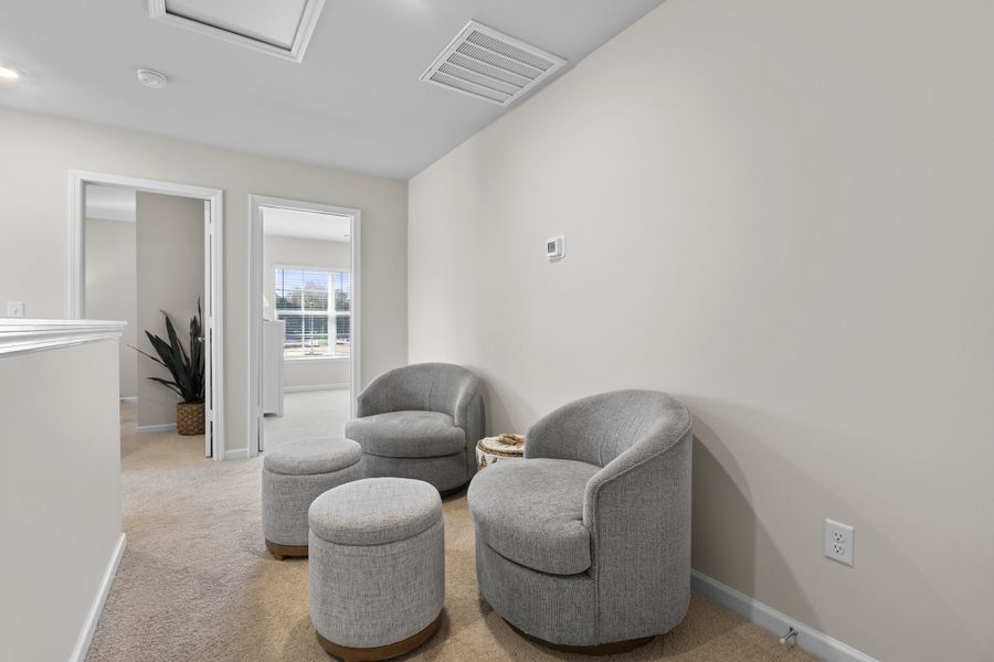 Representative furnished interior of a home built from the Alder Select N by McGuinn Homes in Broadway Lake, Anderson (Image 23).