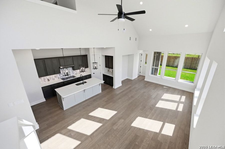 Furnished interior view inside a new home in Venado Crossing, Cibolo (Image 4).