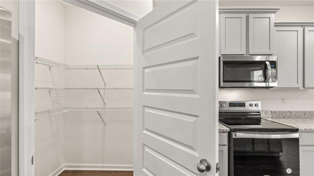 Furnished interior view inside a new home in Jackson Landing, Jefferson (Image 3).