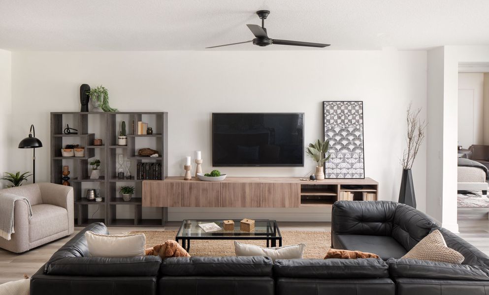Representative furnished interior of a home built from the Hazel by Inland Homes in Avalon West, Spring Hill (Image 32).