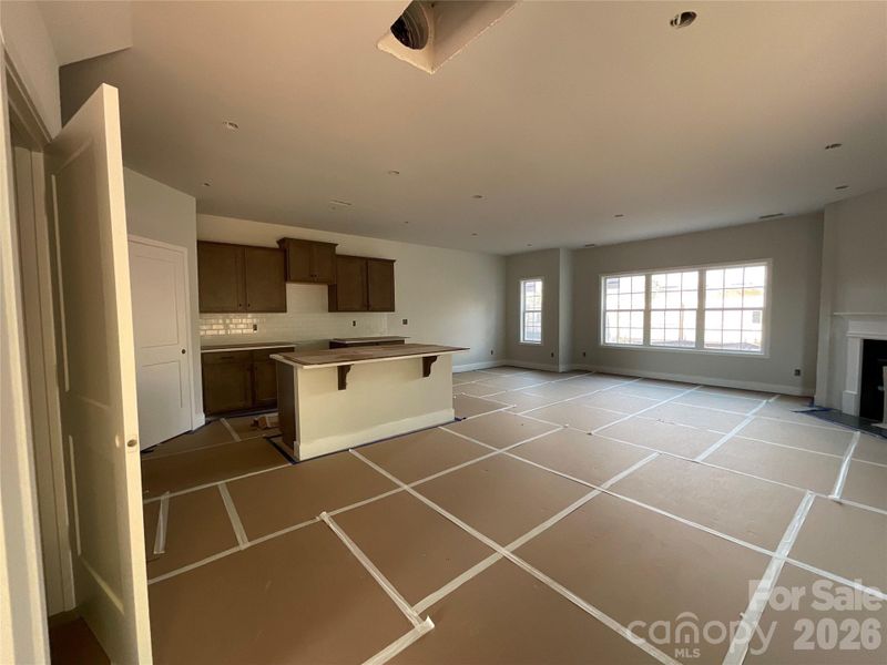 In-progress construction of a new home in Pine Trace, Gastonia, NC (Image 16).