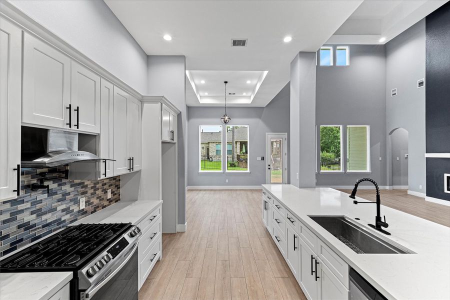 Furnished interior view inside a new home in , Montgomery (Image 4).