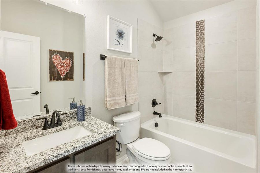 Furnished interior view inside a new home in East Oak Creek, Commerce (Image 31). Furnished interior view inside a new home in East Oak Creek, Commerce (Image 31).