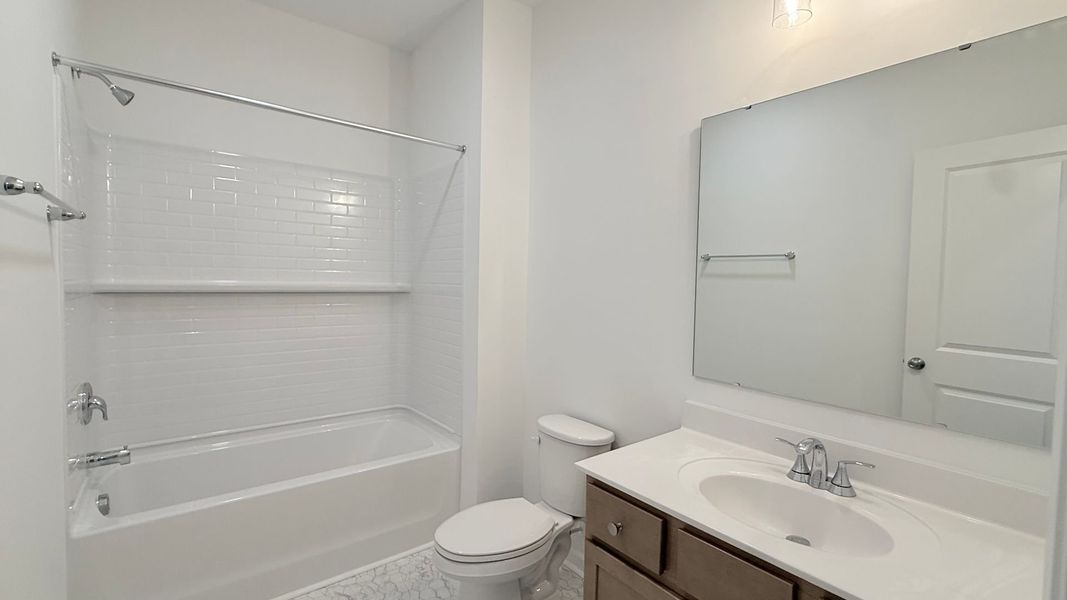 Furnished interior view inside a new home in Nathans Ridge, Lillington (Image 4).