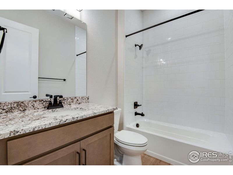 Furnished interior view inside a new home in Westside Crossing Paired Homes, Berthoud (Image 6). Furnished interior view inside a new home in Westside Crossing Paired Homes, Berthoud (Image 6).