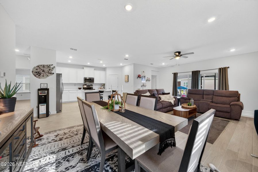 Furnished interior view inside a new home in , Jacksonville (Image 13).