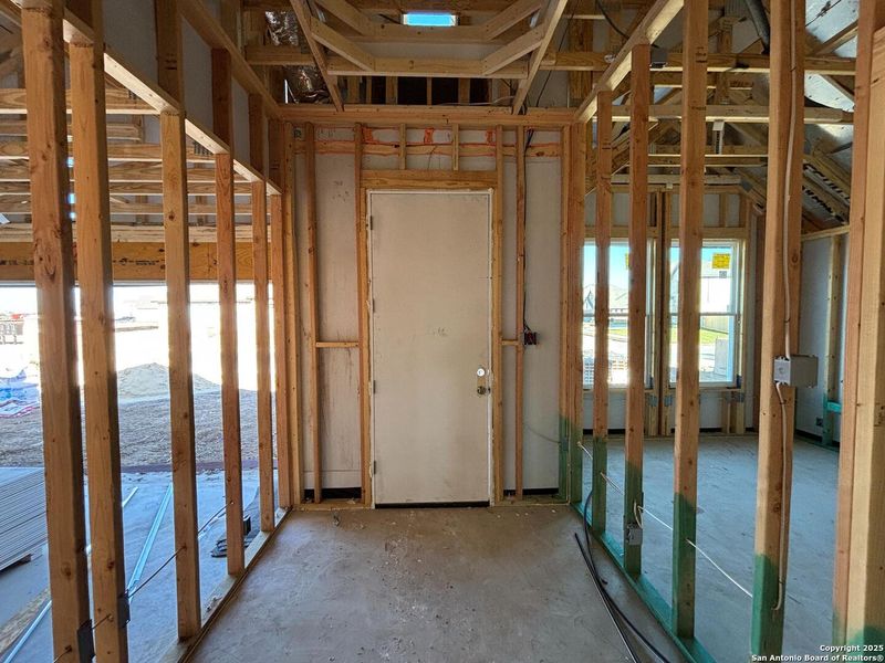 In-progress construction of a new home in Saddlebrook Ranch, Schertz, TX (Image 19).