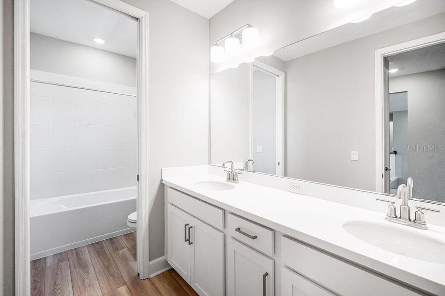 Furnished interior view inside a new home in Hammock at Two Rivers, Zephyrhills (Image 16).