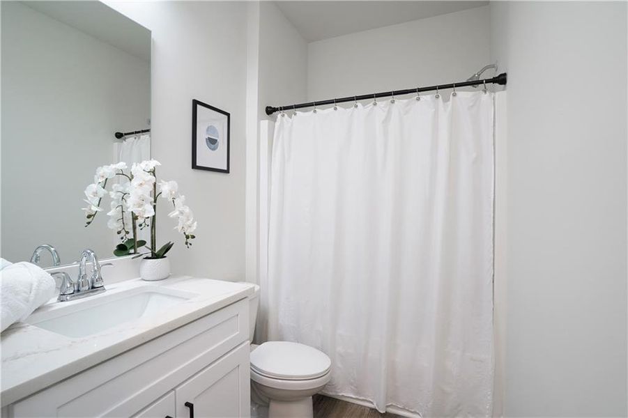 Furnished interior view inside a new home in , Stone Mountain (Image 4).