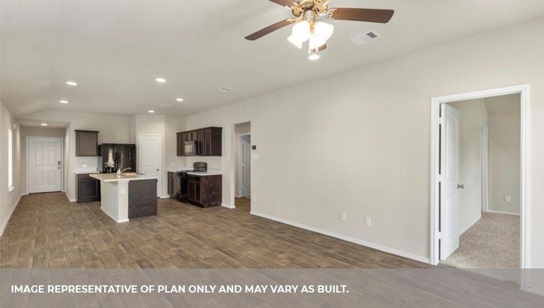 Furnished interior view inside a new home in Lake Conroe Cove, Willis (Image 5). Furnished interior view inside a new home in Lake Conroe Cove, Willis (Image 5).