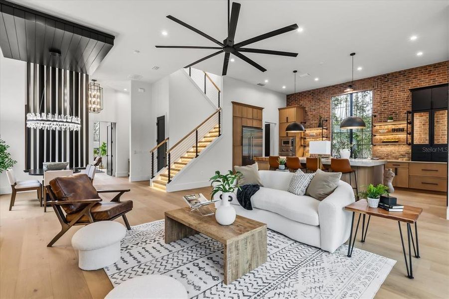 Furnished interior view inside a new home in , Winter Park (Image 6).