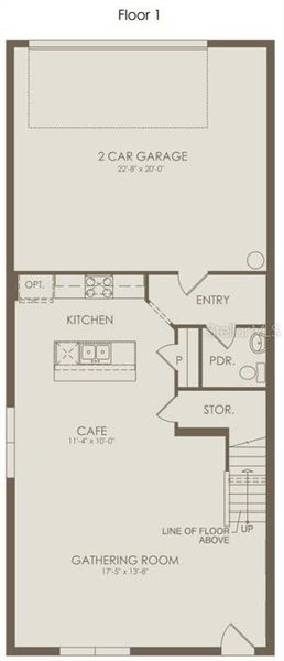 Floor Plan - Floor One Floor Plan - Floor One
