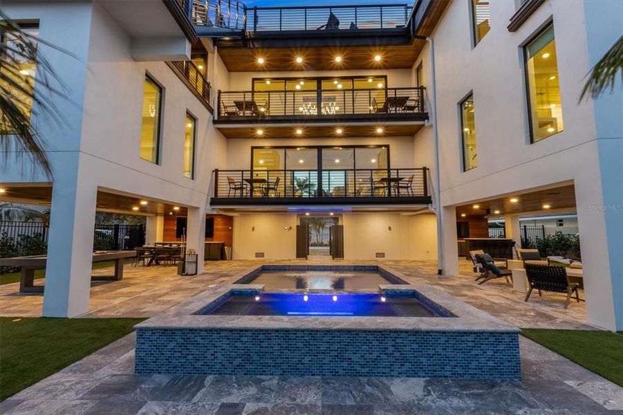 Exterior details and patio area of a home in , Sarasota (Image 33).