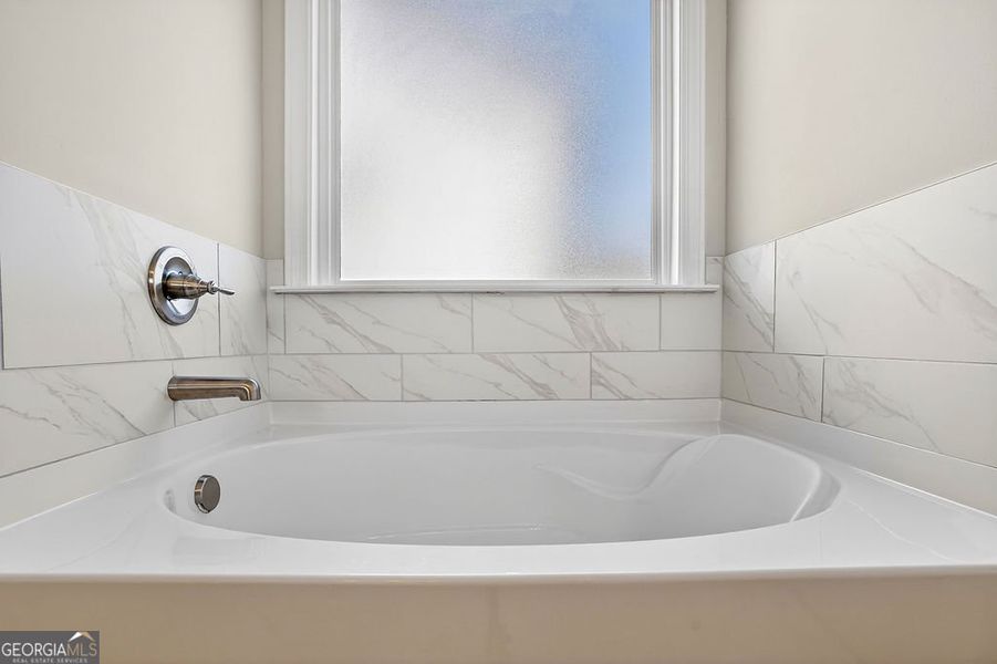 Close-up of interior finishes inside a home in Stone Brooke, Gray (Image 11).