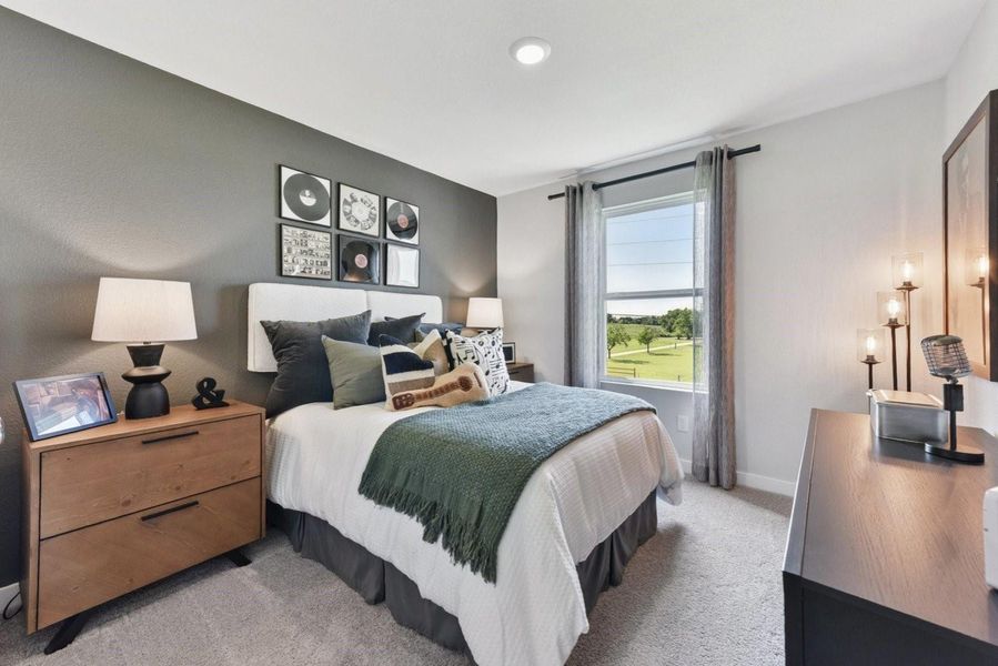 Furnished interior view inside a new home in , San Marcos (Image 7).