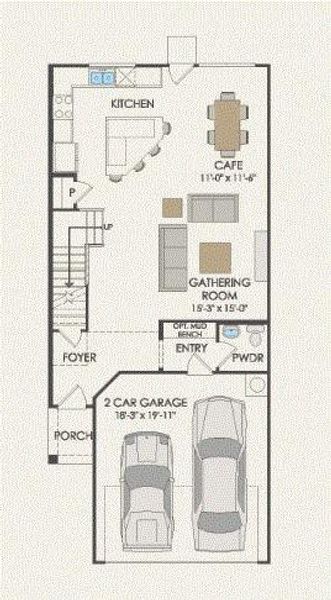 Pulte Homes, Duncan floor plan