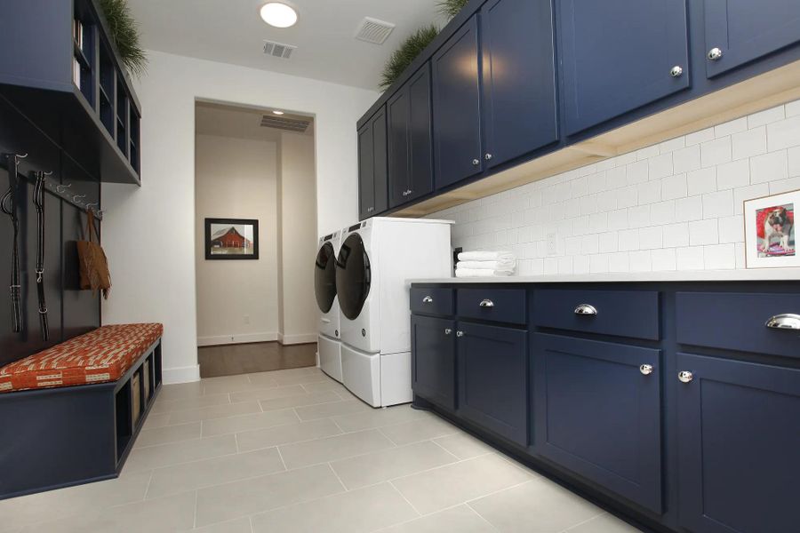 The Presley III Laundry Room The Presley III Laundry Room