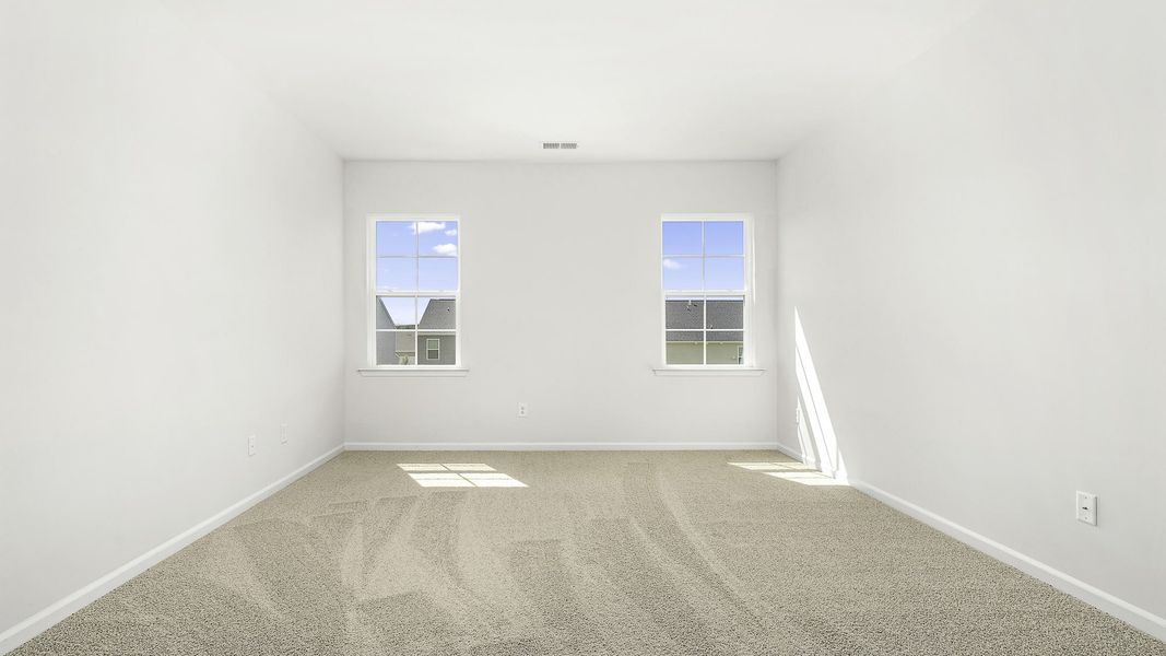 Representative unfurnished interior of a home built from the WINSTON by D.R. Horton in The Preserve at Kinsley, Jamestown (Image 13).