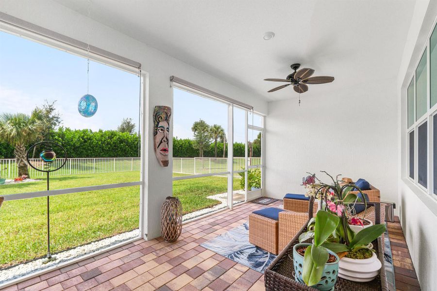 Furnished interior view inside a new home in , Port St. Lucie (Image 8).