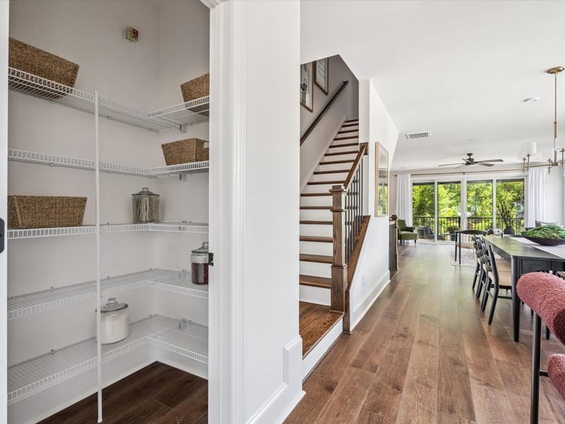 Furnished interior view inside a new home in Old Town Village, Waxhaw (Image 14).