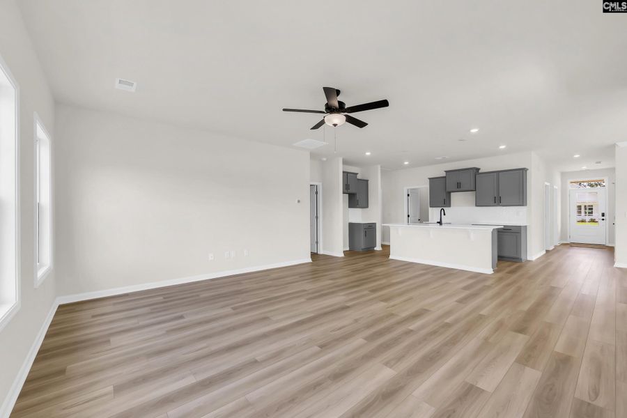 Spacious, unfurnished interior of a new home in Blythewood Farms, Blythewood (Image 21).