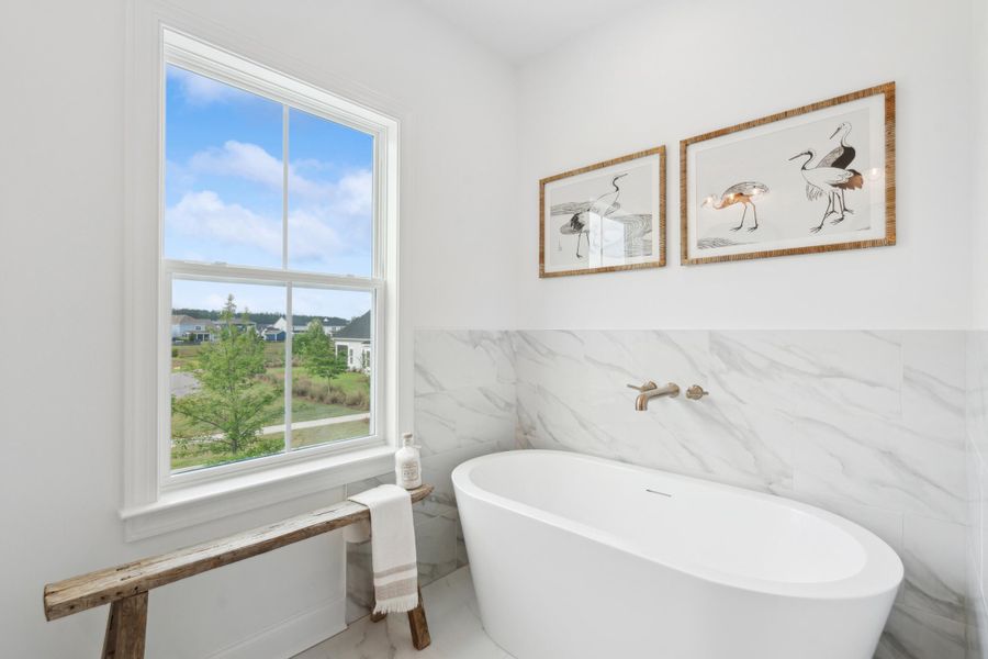 Furnished interior view inside a new home in , Summerville (Image 40).