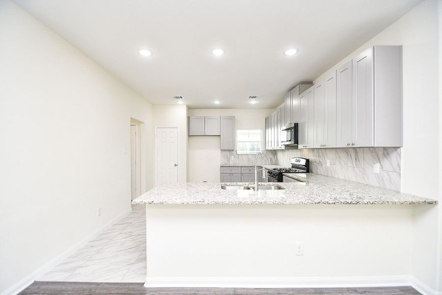 Furnished interior view inside a new home in , Houston (Image 6). Furnished interior view inside a new home in , Houston (Image 6).