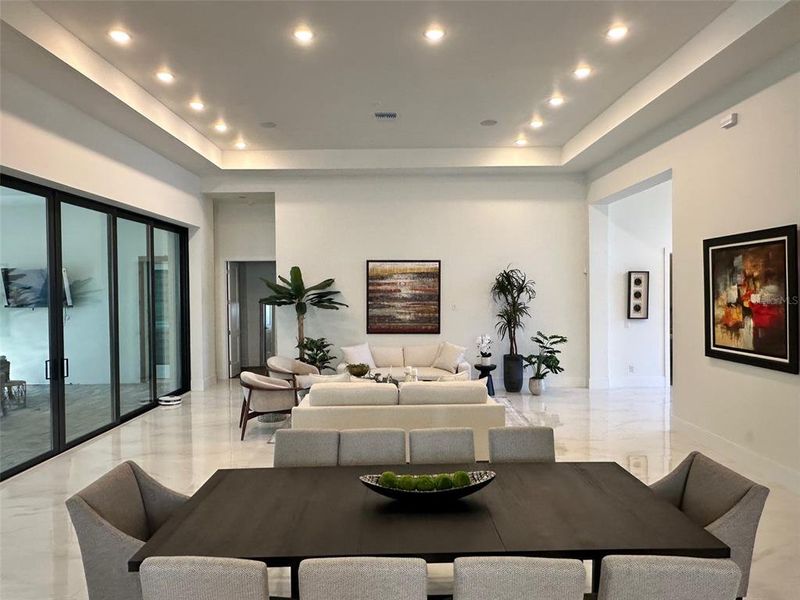 Furnished interior view inside a new home in , Montverde (Image 6). Furnished interior view inside a new home in , Montverde (Image 6).