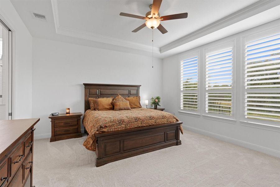 Furnished interior view inside a new home in Sun City Texas, Georgetown (Image 17).