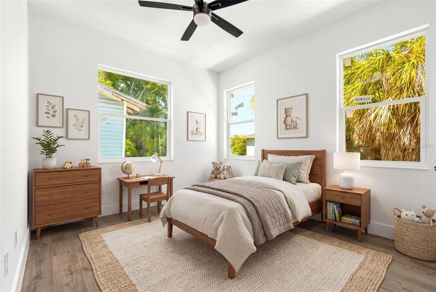 Furnished interior view inside a new home in , Tampa (Image 10). Furnished interior view inside a new home in , Tampa (Image 10).