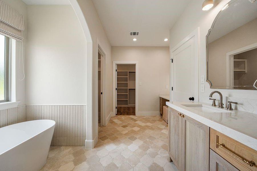 Furnished interior view inside a new home in , Decatur (Image 8).