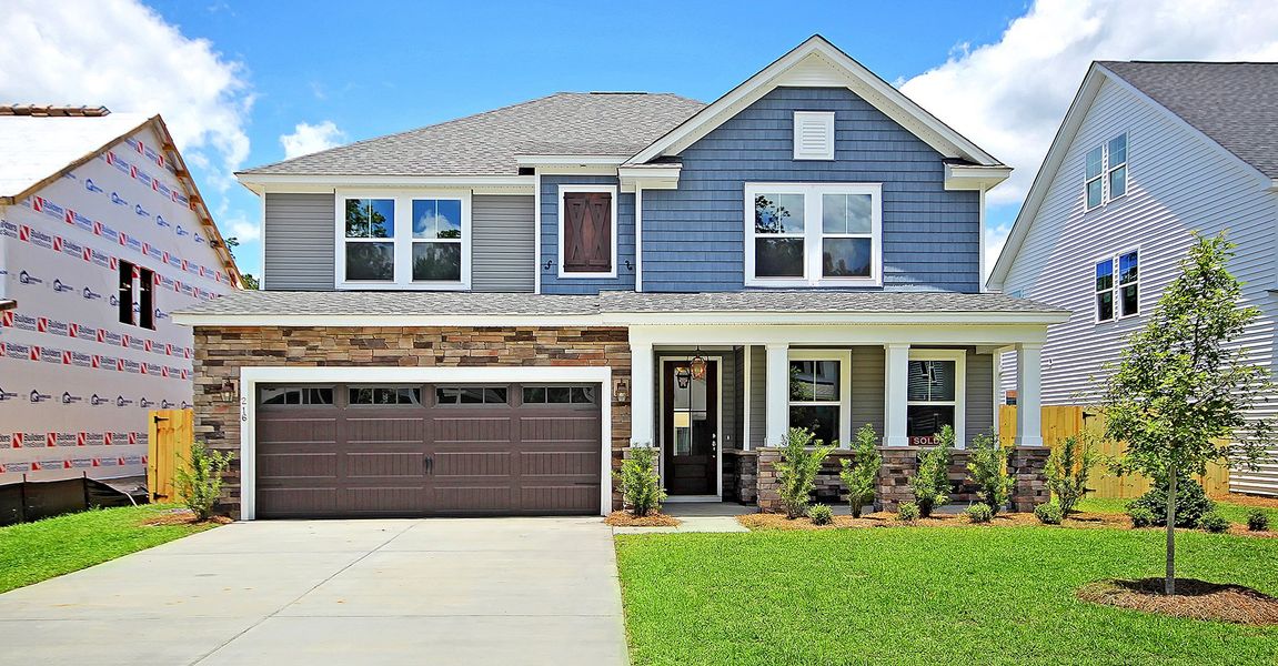 Belmont Elevation 2 Echo Bay Color Package Belmont Elevation 2 Echo Bay Color Package