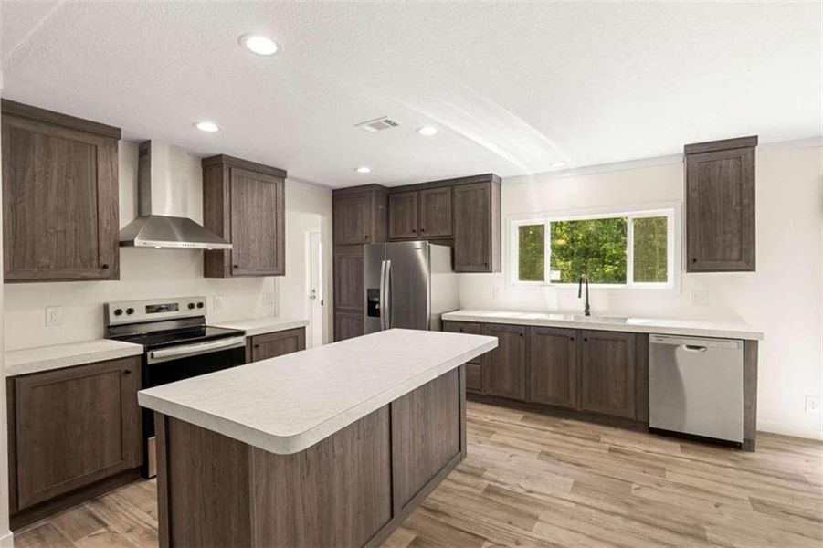 Furnished interior view inside a new home in , Eatonton (Image 6).