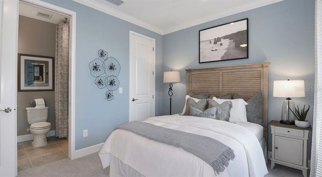 Furnished interior view inside a new home in Esplanade at Azario Lakewood Ranch, Lakewood Ranch (Image 5).