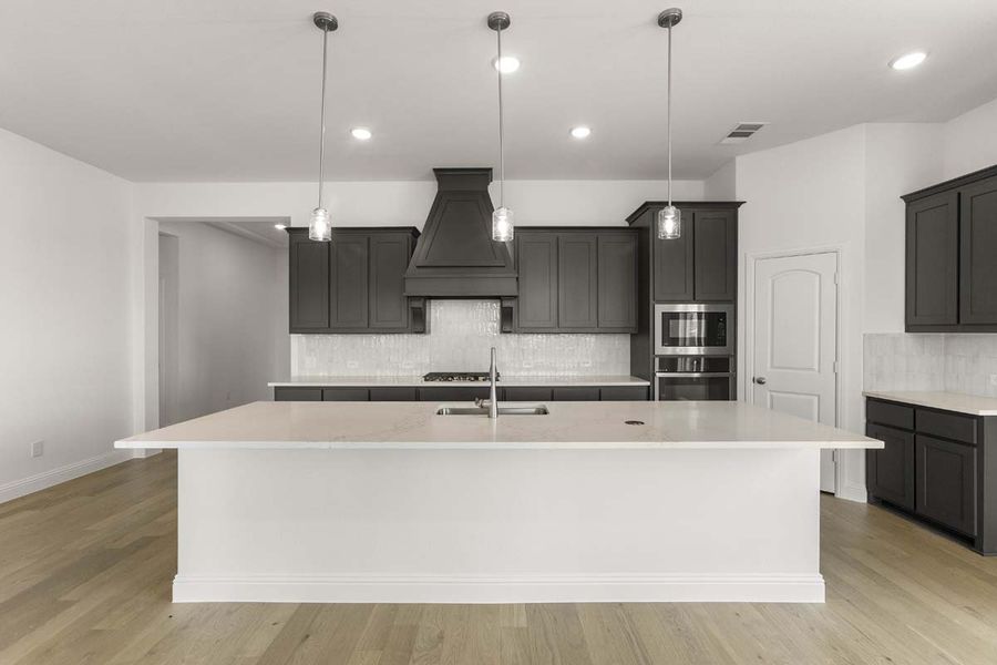 Furnished interior view inside a new home in Timberbrook, Justin (Image 7).