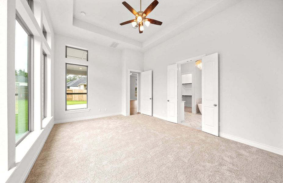 Spacious, unfurnished interior of a new home in Audubon 60′, Magnolia (Image 40).