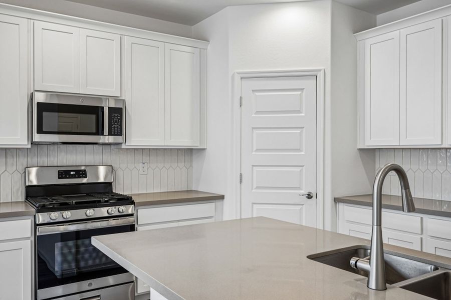 Furnished interior view inside a new home in Hawes Crossing, Mesa (Image 11).